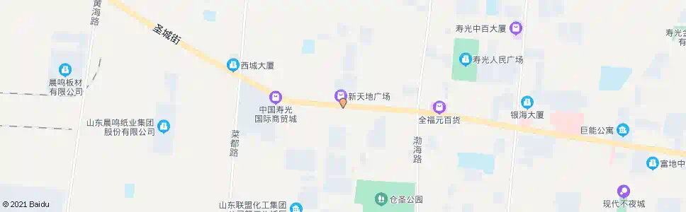 潍坊华纳大酒店_公交站地图_潍坊公交_妙搜公交查询2024