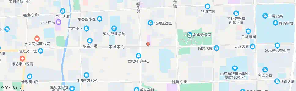 潍坊丹桂里小区(沃尔玛)_公交站地图_潍坊公交_妙搜公交查询2024