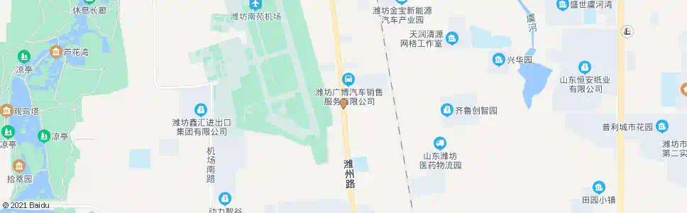 潍坊廿里堡村_公交站地图_潍坊公交_妙搜公交查询2024