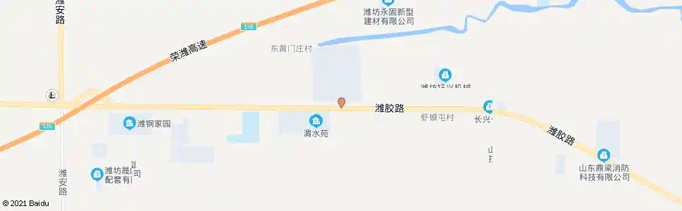 潍坊汇胜集团_公交站地图_潍坊公交_妙搜公交查询2024