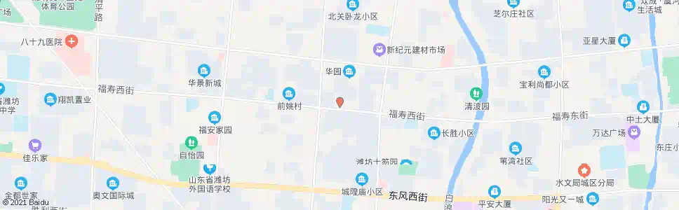 潍坊佳乐家福寿店_公交站地图_潍坊公交_妙搜公交查询2024