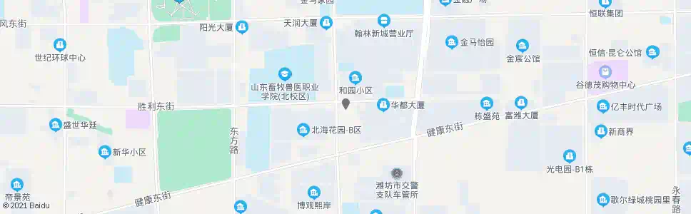 潍坊佳乐家金马店(胜利街)_公交站地图_潍坊公交_妙搜公交查询2024