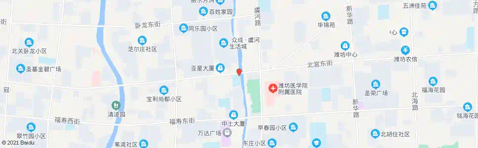 潍坊山东工业技师学院老校区_公交站地图_潍坊公交_妙搜公交查询2024