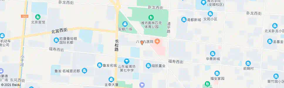 潍坊城管局_公交站地图_潍坊公交_妙搜公交查询2024