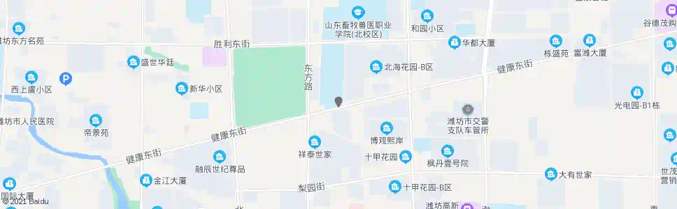 潍坊牧校南门_公交站地图_潍坊公交_妙搜公交查询2024