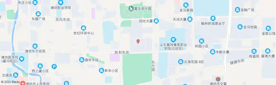 潍坊人民广场市政府_公交站地图_潍坊公交_妙搜公交查询2024