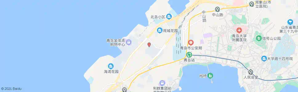 潍坊第五人民医院(北海路宝通街路口)_公交站地图_潍坊公交_妙搜公交查询2024