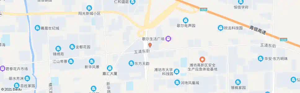 潍坊中国海关_公交站地图_潍坊公交_妙搜公交查询2024