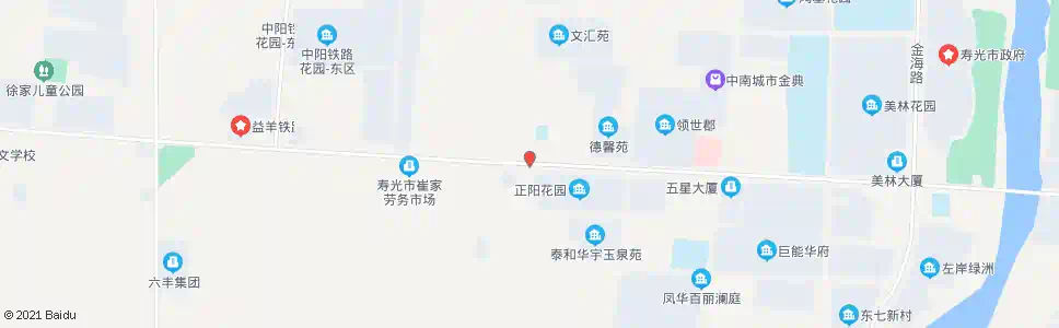 潍坊崔家老庄_公交站地图_潍坊公交_妙搜公交查询2024