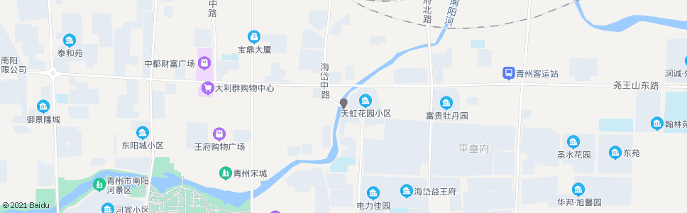 潍坊瓜市桥(青州)_公交站地图_潍坊公交_妙搜公交查询2024