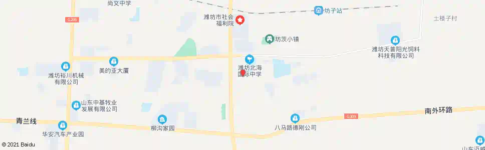 潍坊坊子汽车南站(新方集团)_公交站地图_潍坊公交_妙搜公交查询2024