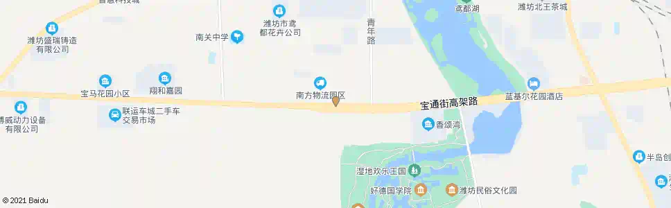 潍坊花家_公交站地图_潍坊公交_妙搜公交查询2024