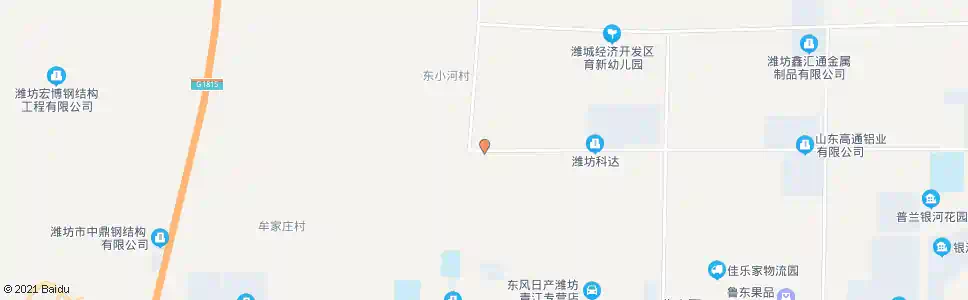 潍坊文家村_公交站地图_潍坊公交_妙搜公交查询2024