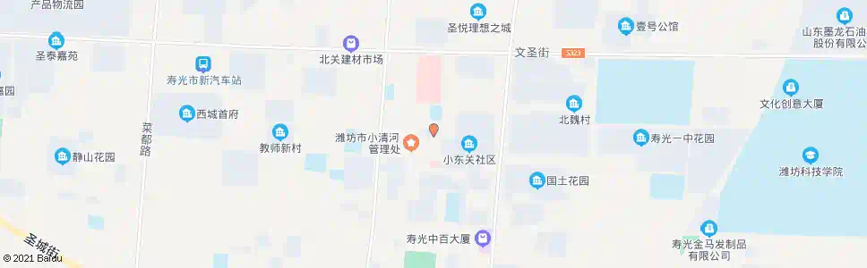 潍坊金盾家园_公交站地图_潍坊公交_妙搜公交查询2024