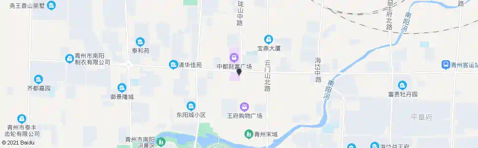 潍坊大利群购物中心_公交站地图_潍坊公交_妙搜公交查询2024