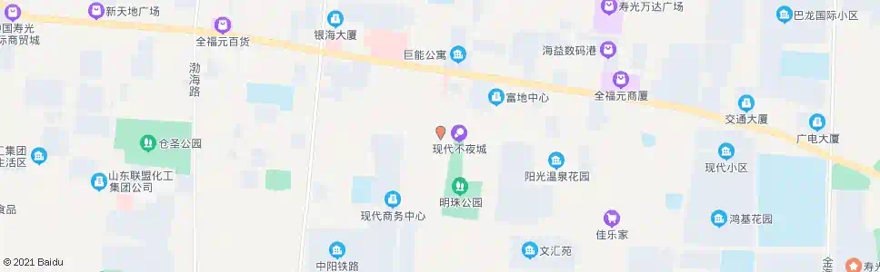 潍坊城里温泉新村_公交站地图_潍坊公交_妙搜公交查询2024