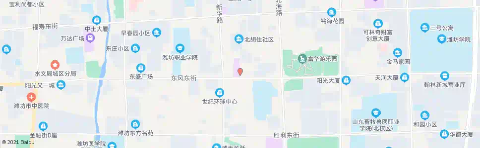 潍坊沃尔玛广场_公交站地图_潍坊公交_妙搜公交查询2024