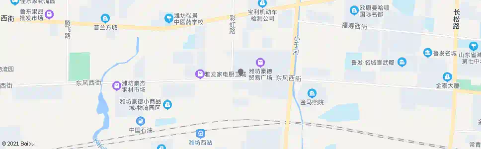 潍坊豪德汽车站_公交站地图_潍坊公交_妙搜公交查询2024