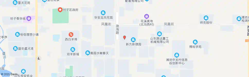 潍坊新怡园小区_公交站地图_潍坊公交_妙搜公交查询2024