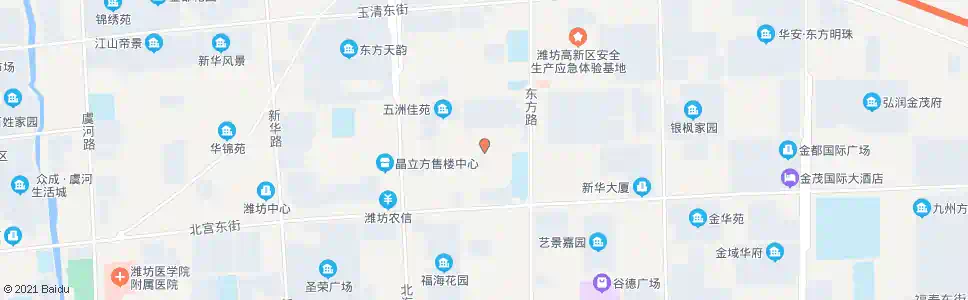 潍坊高新区工商局_公交站地图_潍坊公交_妙搜公交查询2024