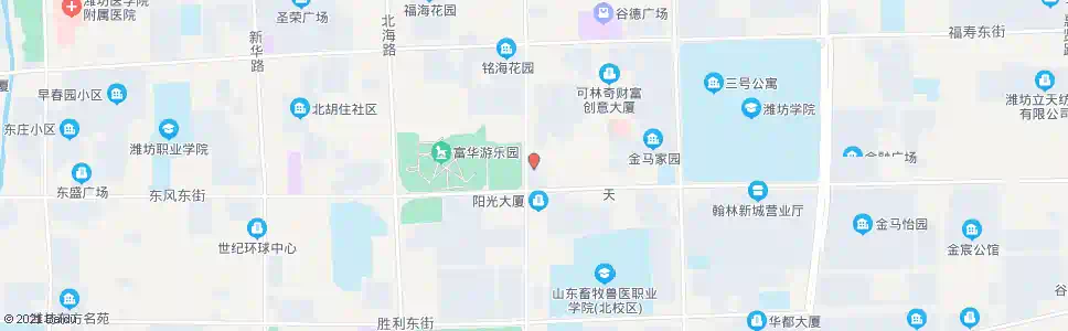 潍坊东方大酒店_公交站地图_潍坊公交_妙搜公交查询2024