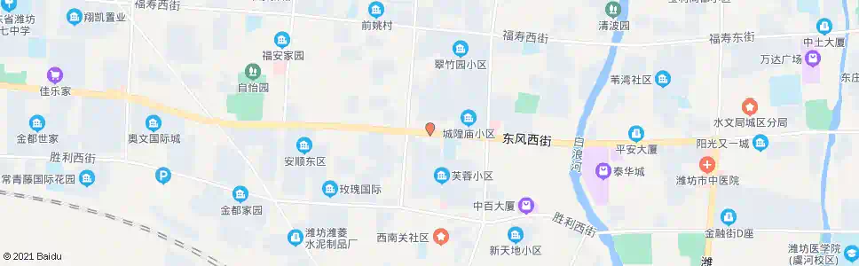 潍坊郭味蕖美术馆(三中)_公交站地图_潍坊公交_妙搜公交查询2024