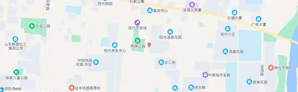 潍坊四季花园_公交站地图_潍坊公交_妙搜公交查询2024