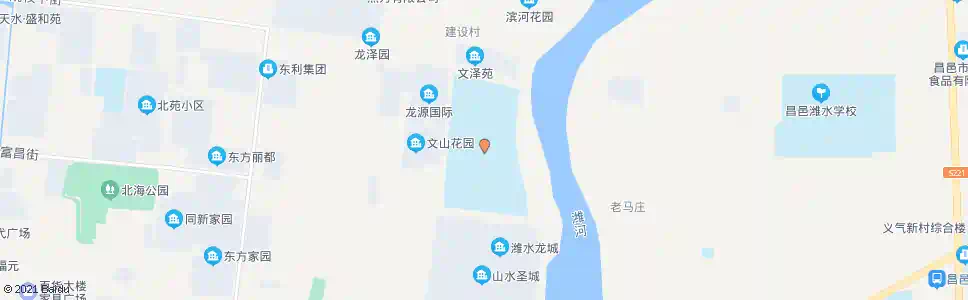 潍坊昌邑一中_公交站地图_潍坊公交_妙搜公交查询2024