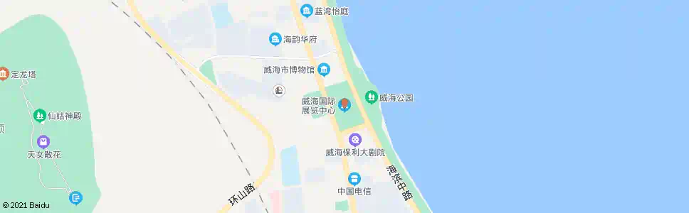 威海会展中心_公交站地图_威海公交_妙搜公交查询2024