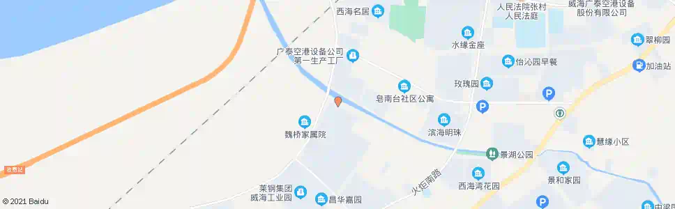 威海魏桥北门_公交站地图_威海公交_妙搜公交查询2024