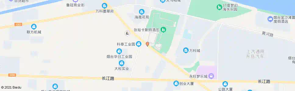 烟台张裕国际酒城_公交站地图_烟台公交_妙搜公交查询2024