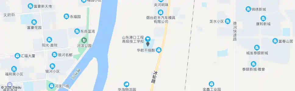 烟台烟台水运技工学校_公交站地图_烟台公交_妙搜公交查询2024