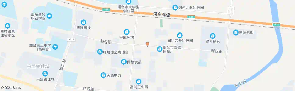 烟台福明蜂产品公司_公交站地图_烟台公交_妙搜公交查询2024