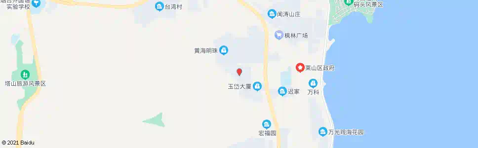 烟台迟家(万泰麓溪公馆)_公交站地图_烟台公交_妙搜公交查询2024