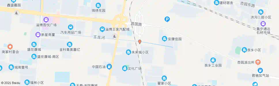 淄博果蔬批发市场_公交站地图_淄博公交_妙搜公交查询2024