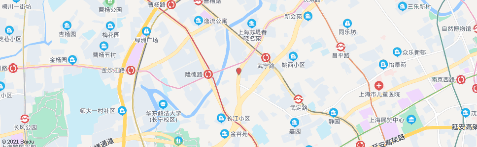 上海曹家渡(长寿路)_公交站地图_上海公交_妙搜公交查询2024