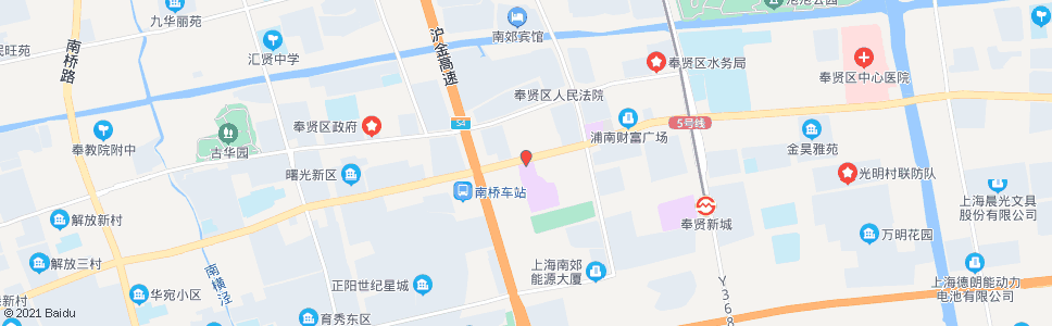 上海南方国际(招呼站)_公交站地图_上海公交_妙搜公交查询2024