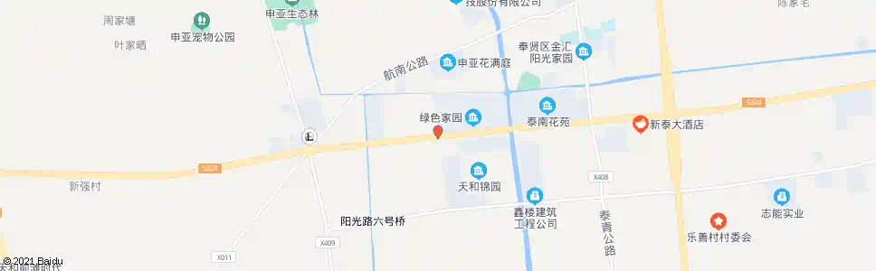 上海泰西路_公交站地图_上海公交_妙搜公交查询2024