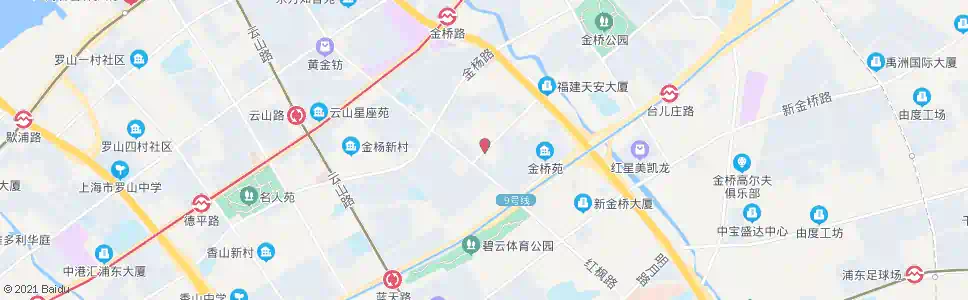 上海金台路枣庄路_公交站地图_上海公交_妙搜公交查询2024