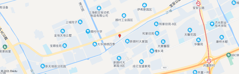上海富联路宝安公路_公交站地图_上海公交_妙搜公交查询2024