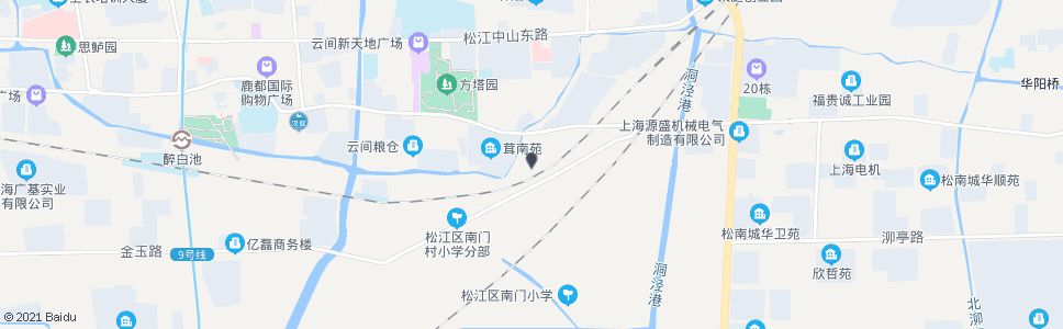 上海松江城东汽车站_公交站地图_上海公交_妙搜公交查询2024