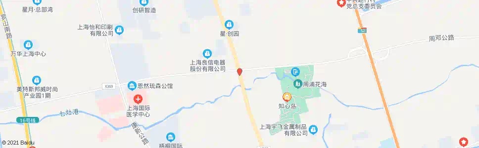 上海申江路周邓公路_公交站地图_上海公交_妙搜公交查询2024