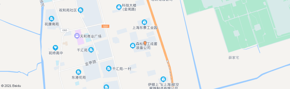 上海森松公司_公交站地图_上海公交_妙搜公交查询2024