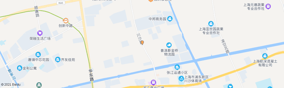 上海川沙路王桥路_公交站地图_上海公交_妙搜公交查询2024