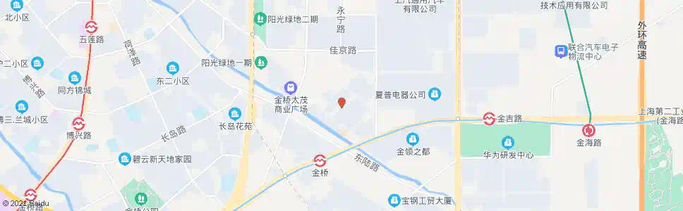 上海佳虹路永业路_公交站地图_上海公交_妙搜公交查询2024