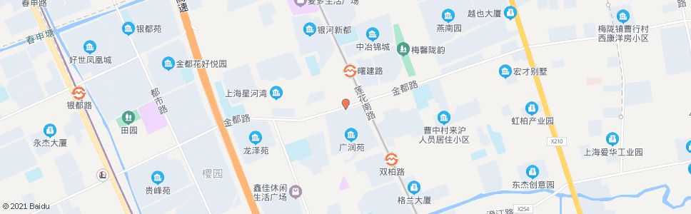 上海金都路莲花南路_公交站地图_上海公交_妙搜公交查询2024