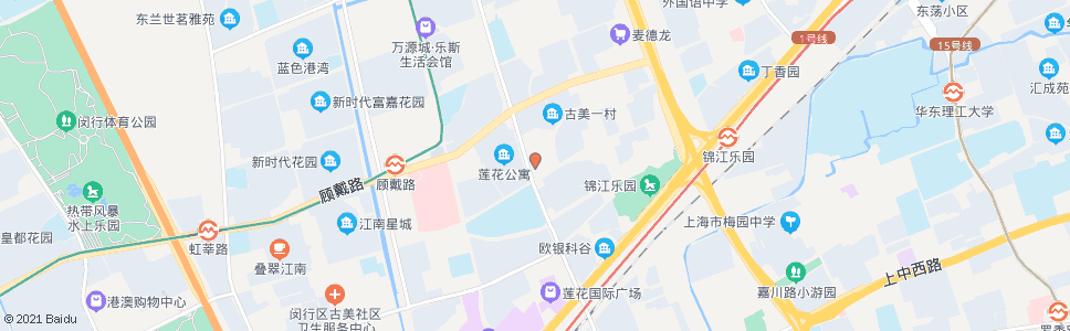 上海古美三村_公交站地图_上海公交_妙搜公交查询2024