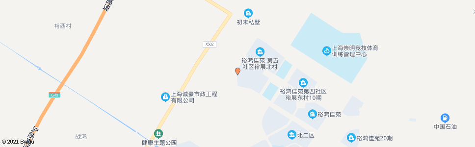 上海裕鸿佳苑西门_公交站地图_上海公交_妙搜公交查询2024