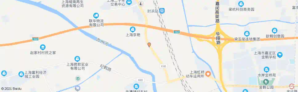 上海增建村_公交站地图_上海公交_妙搜公交查询2024