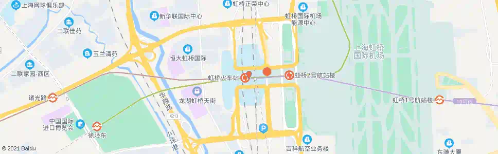 上海李桥_公交站地图_上海公交_妙搜公交查询2024